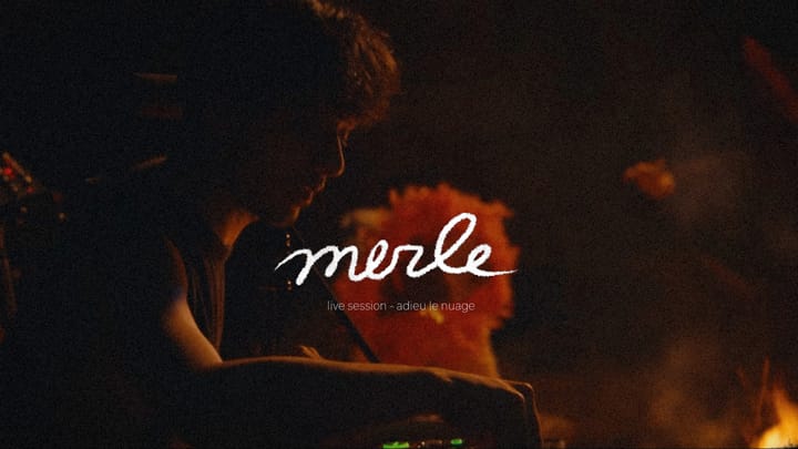 Merle – Adieu le nuage, cinematography by Grégoire De Lillo